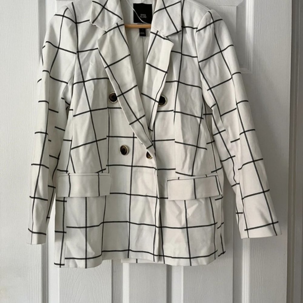 River island petite blazer size 10